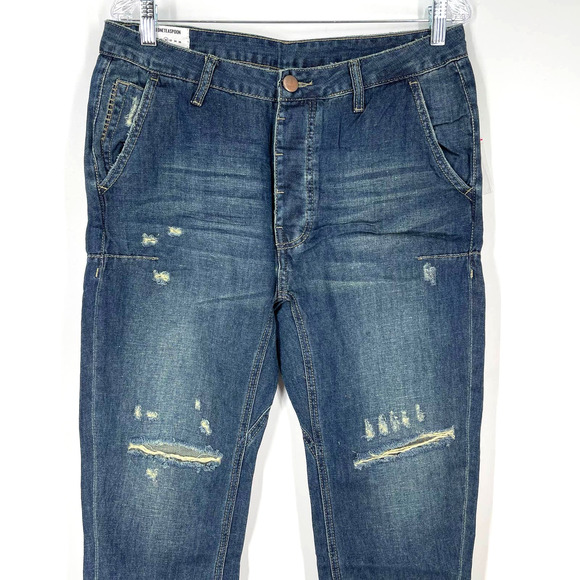 Man X One Teaspoon Mr Browns Jeans Indigo Men's 32R NWT - Picture 3 of 12